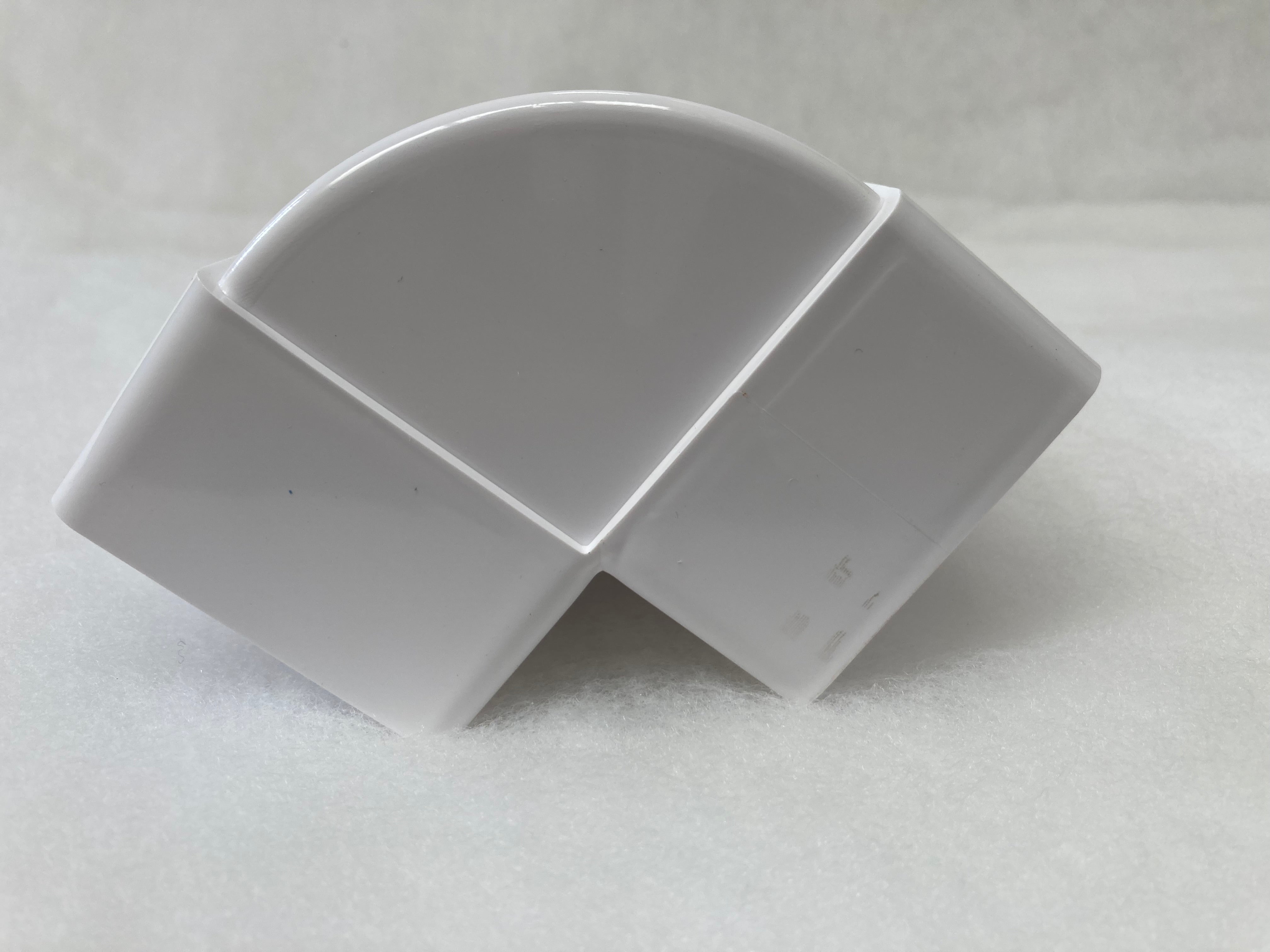 60*204 plastic duct Ver elbow