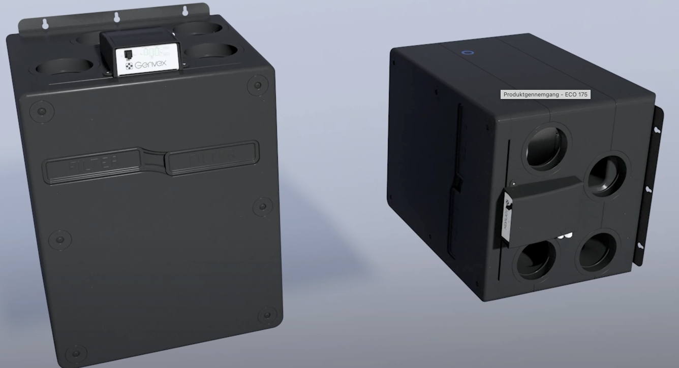 energy efficient mhhr for apartment or small home