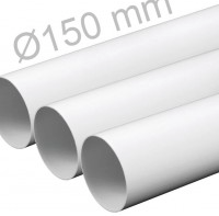 Ventilation Rigid plastic duct 2m