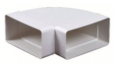 60*120 plastic duct Ver. elbow