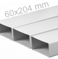 60*204 plastic duct 1.0m