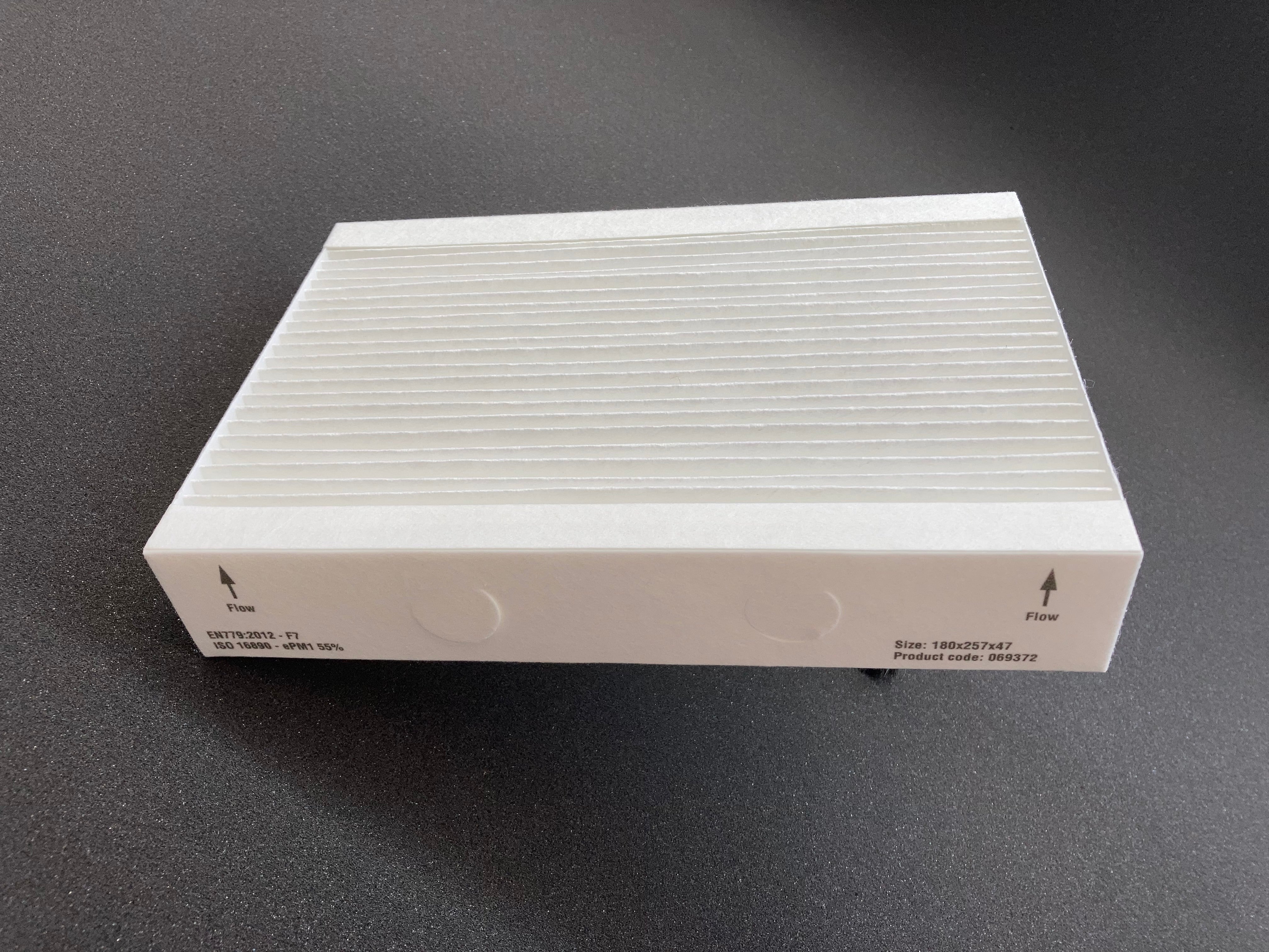 This filter is for the GES Energy M and S models which is currently not in production any more. Size is 218*281*50mm. This is an excellent machine and all parts if needed are available from ourselves.