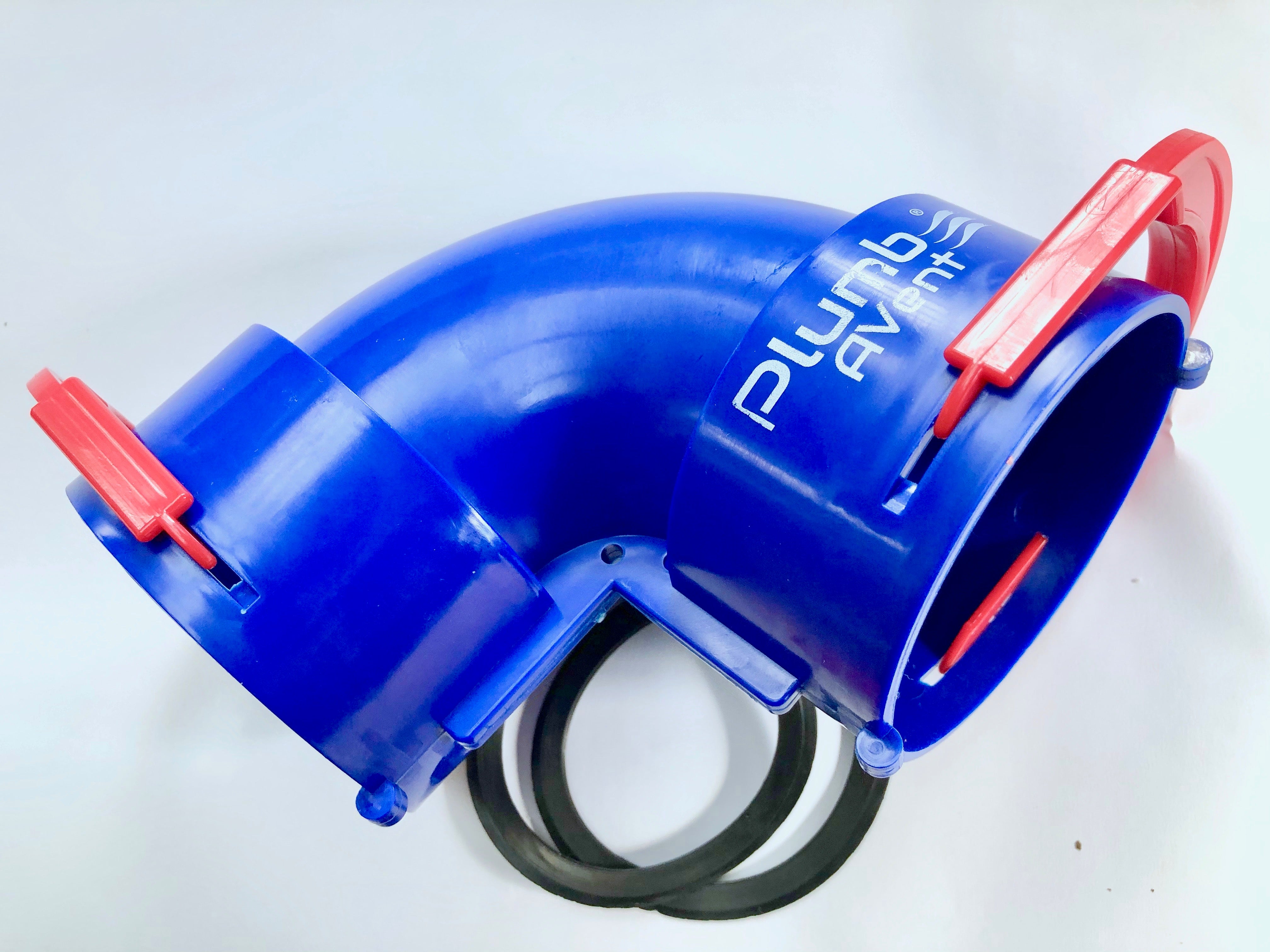 Plumbavent S90 semi-rigid bend Designed for tight bends giving small pressure loss Unique air movement vanes Smooth air flow to reduce noise