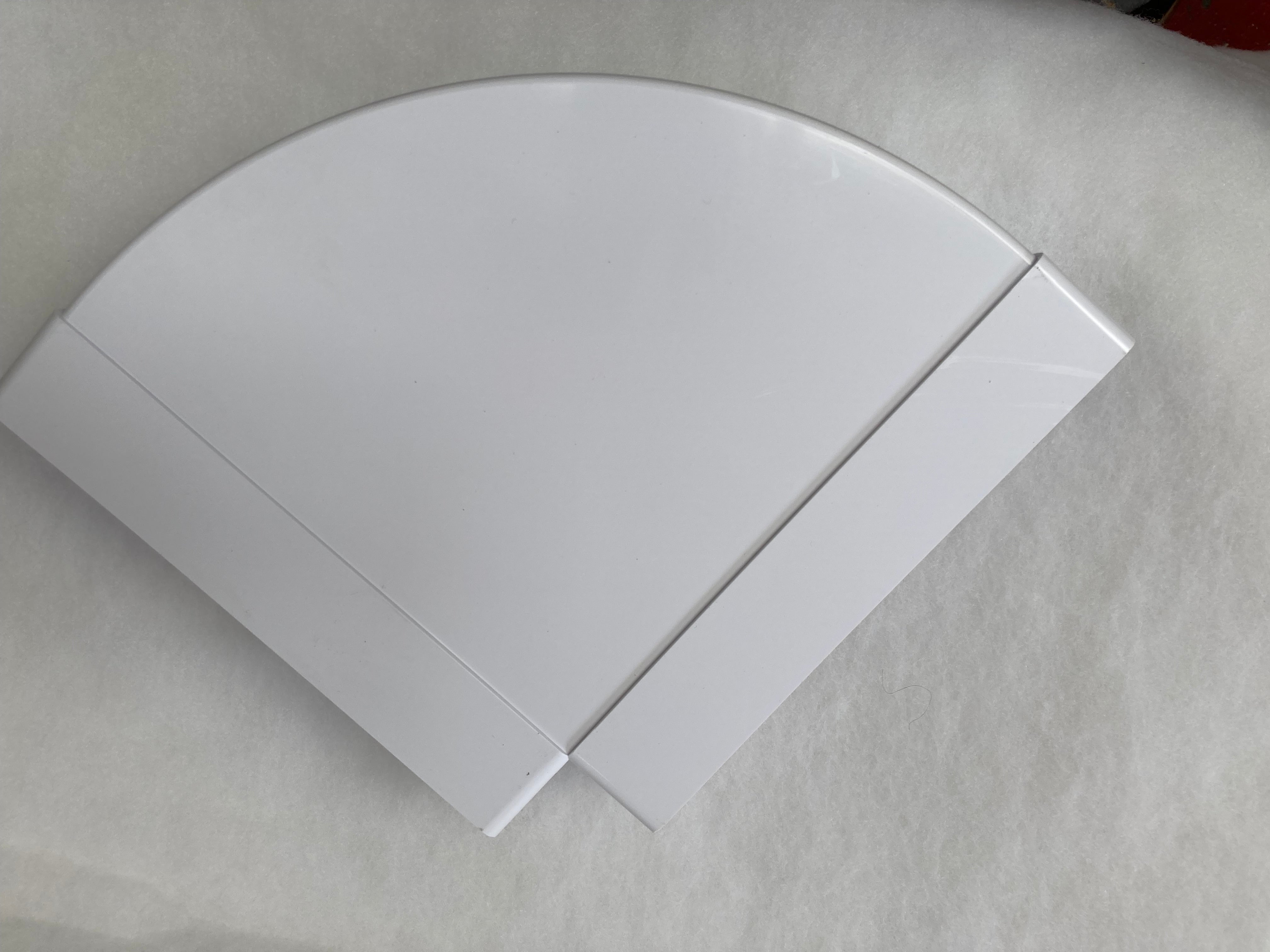 60*204 plastic duct hor. elbow