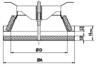 Ceiling Valve supply/ extract