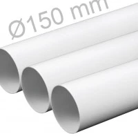 Ventilation Rigid plastic duct 2m